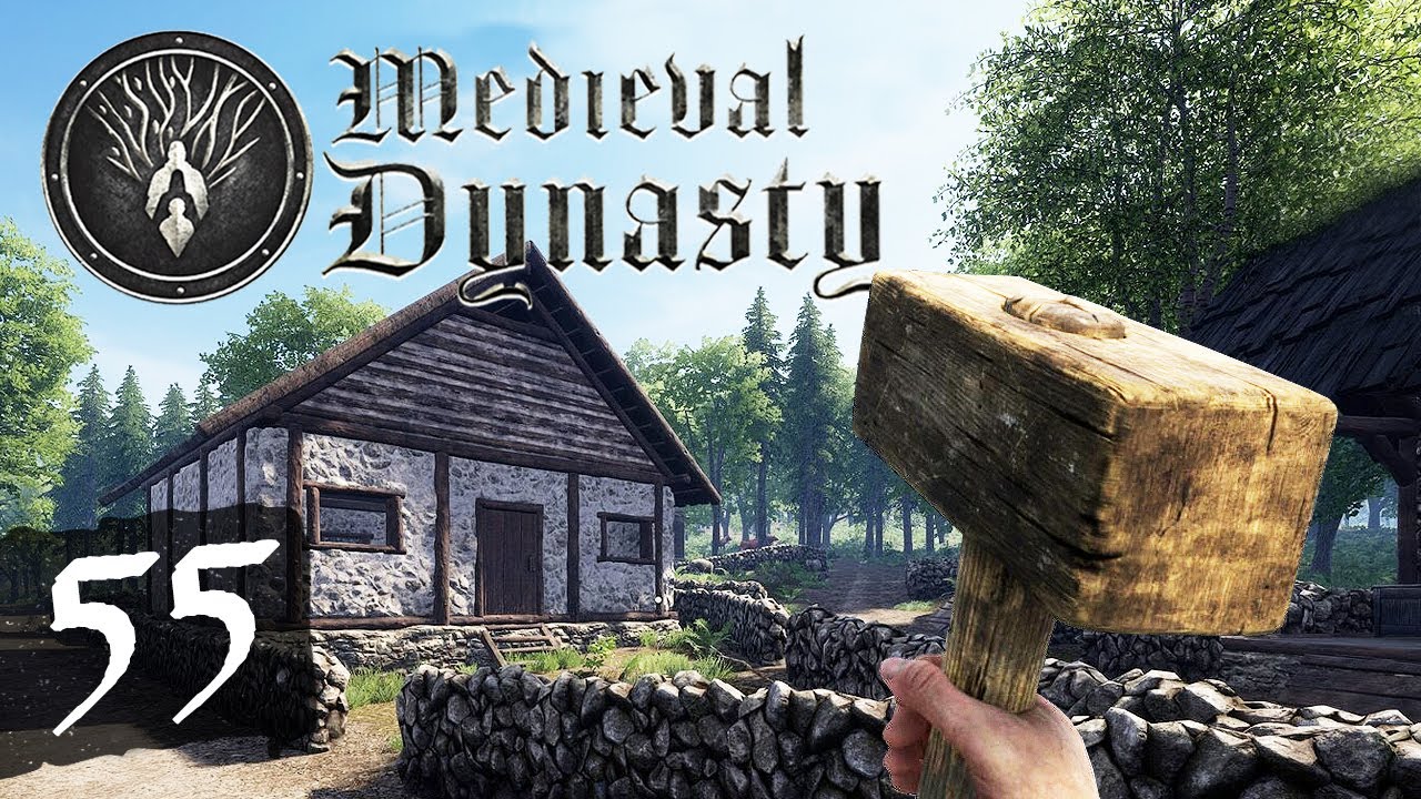 Medieval Dynasty Part 55 NEW FISHING HUT & SPEAR! YouTube