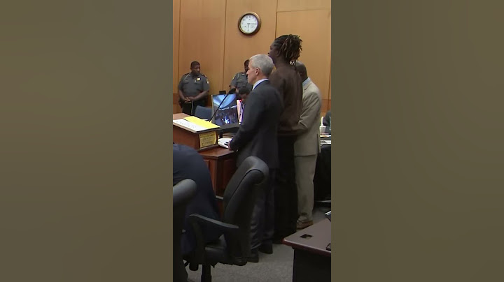 Young Thug Gives Heartfelt Speech Before Walking Out of YSL Trial