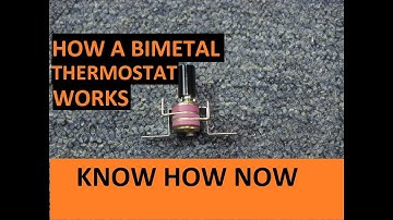How Does a Bimetal Thermostat Work?