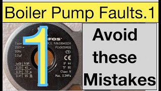 Boiler Pump Faults Part 1