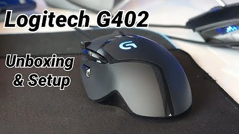 Logitech G402 Unboxing & Setup