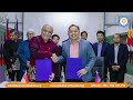 ពិធីចុះអនុស្សរណៈនៃការយោគយល់គ្នាជាមួយស្ថាប័ន Fortitude Security Consultancy មកពីប្រទេសសង្ហបុរី