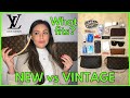 Louis Vuitton Pochette Accessories VINTAGE vs NEW | What fits in both? | Old vs New Model Review