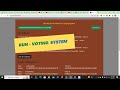 Blockchain Voting System Project || Blockchain Project