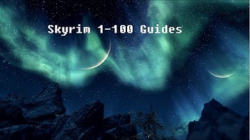 Skyrim Level 1-100 Guide: Pickpoket