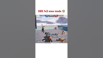 DBS 1v3 wow mode 😨 #pubgmobile #ytshort #foryou #short