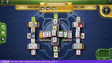 Microsoft Mahjong | Lightning Tiles Easy | October 15, 2025 | Daily Challenges