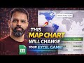 How to Create a Map Chart in Excel | Step-by-Step for Beginners | How to Use Map Chart in Excel