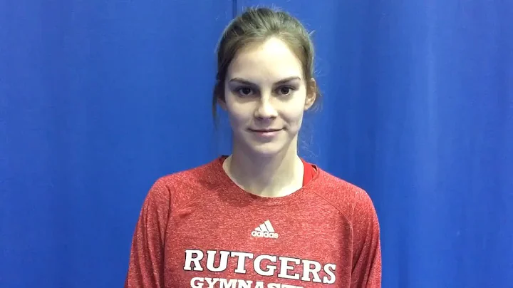RVision: @RUGymnastics Shannon Farrell - 2/13/18