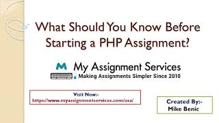 How does My Assignment Services assists students in PHP Assignments? screenshot 2
