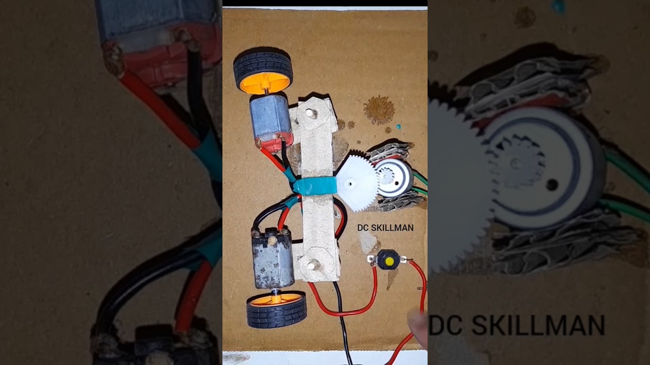 Steering dcmotor work science project @dcskillman 