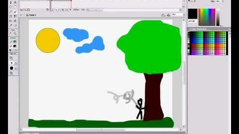 How to make an animation using Flash MX