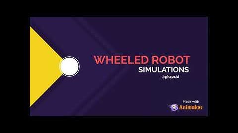 Robot Simulation - Wall Follower Maze Solver