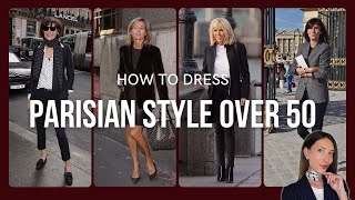 How to Dress Parisian Style Over 50  French Women Over 50