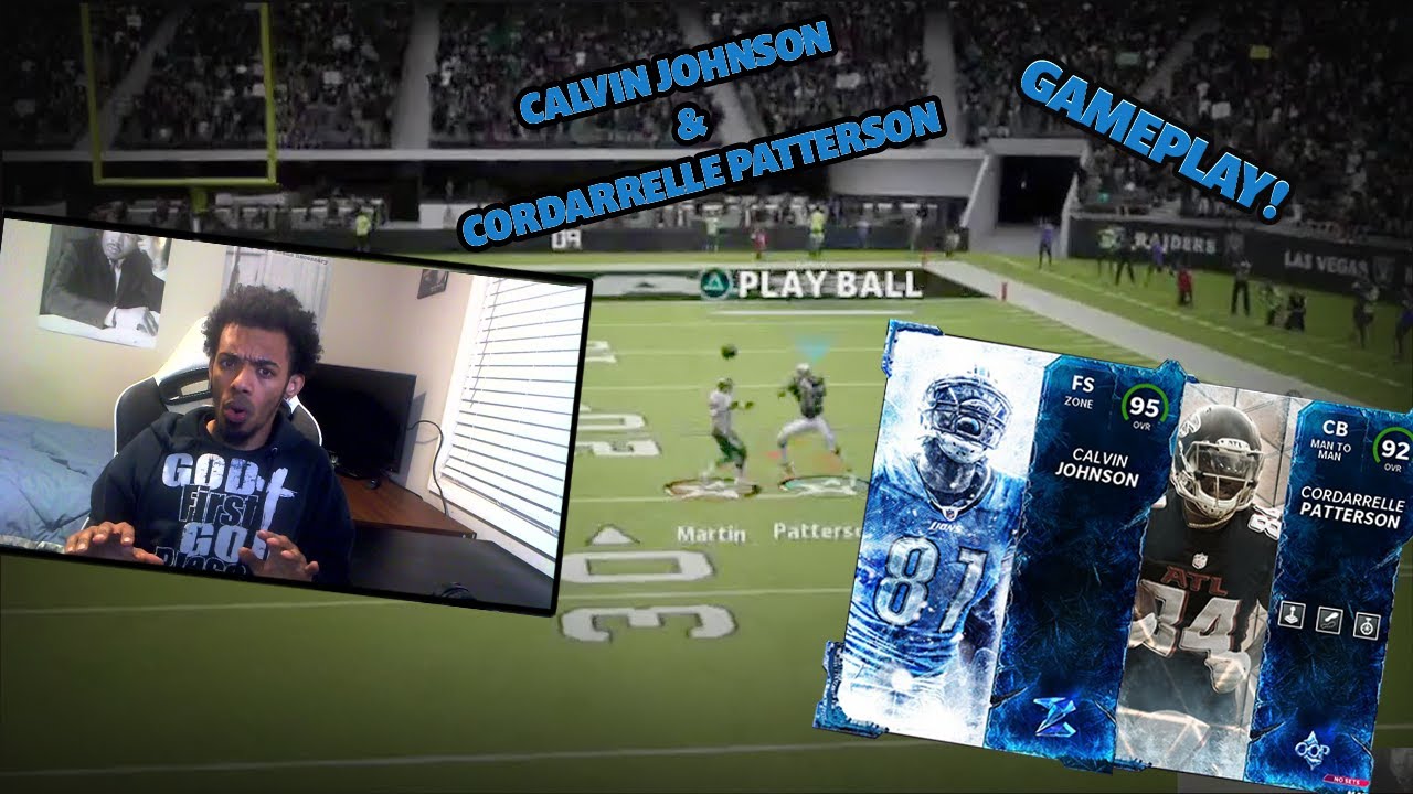 Free Safety Calvin Johnson & Cordarrelle Patterson Ultimate Team Gameplay! | Madden 22 Gameplay!