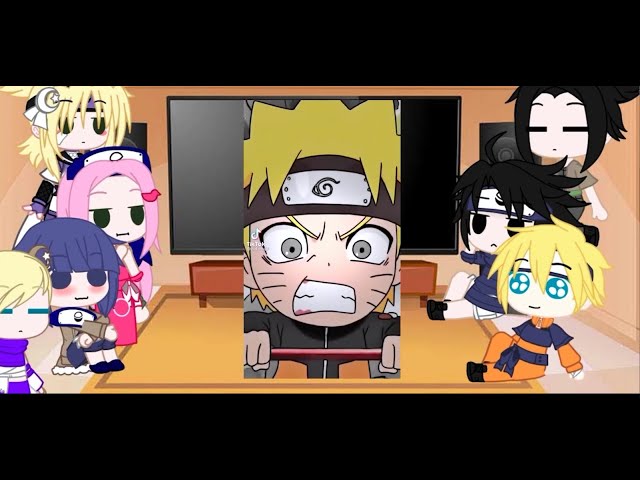 NARUTO'S FRIENDS_ AND FAMILY REACT TO SASUKE X SAKURA_ SLIGHT SASUSAKU  GACHACLUB GACHA FULL_HD👇 