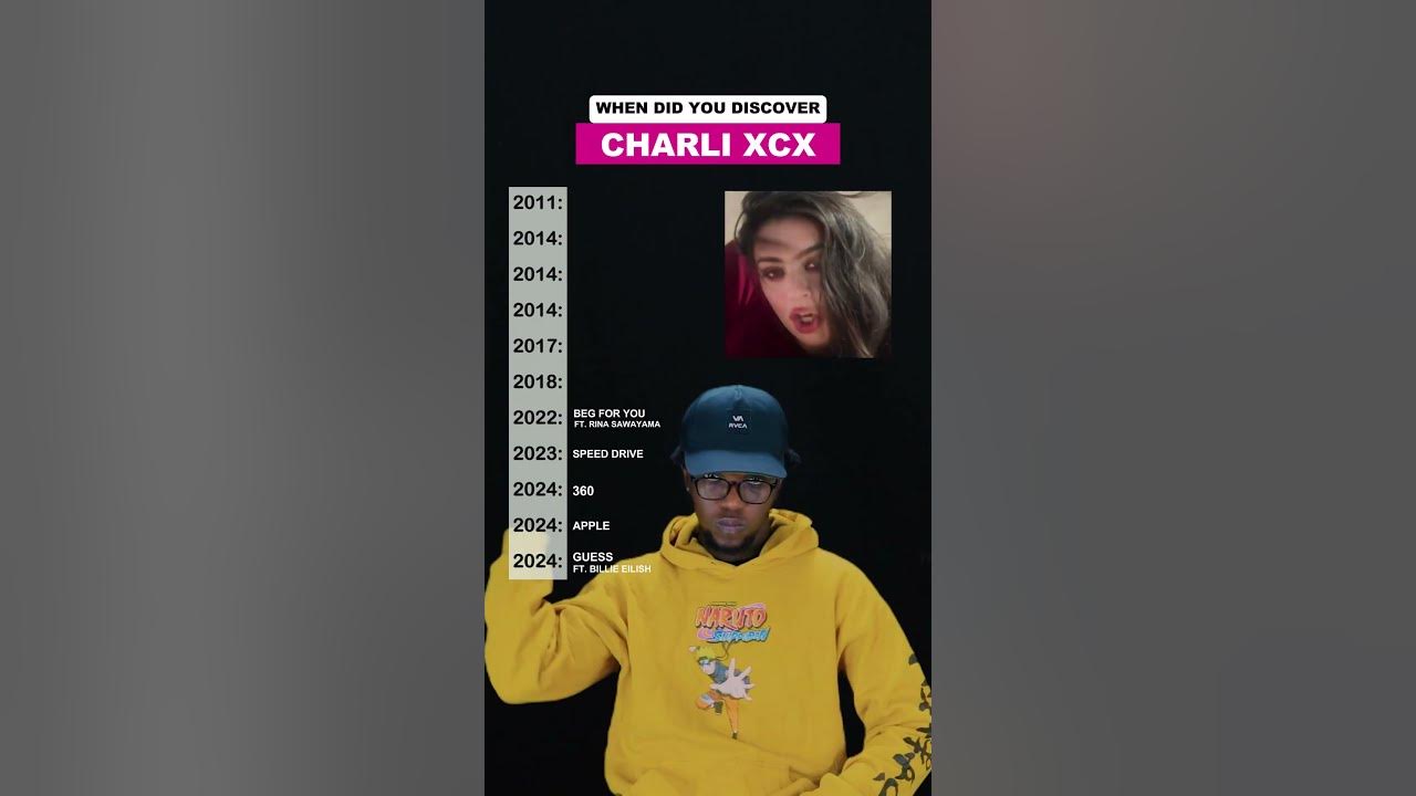 When Did You Discover Charli Xcx? Charli xcx "Guess" featuring Billie Eilish, Apple #shorts #music
