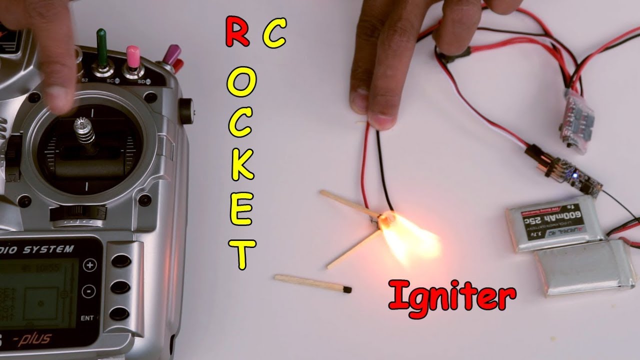 DIY RC Rocket Detonator