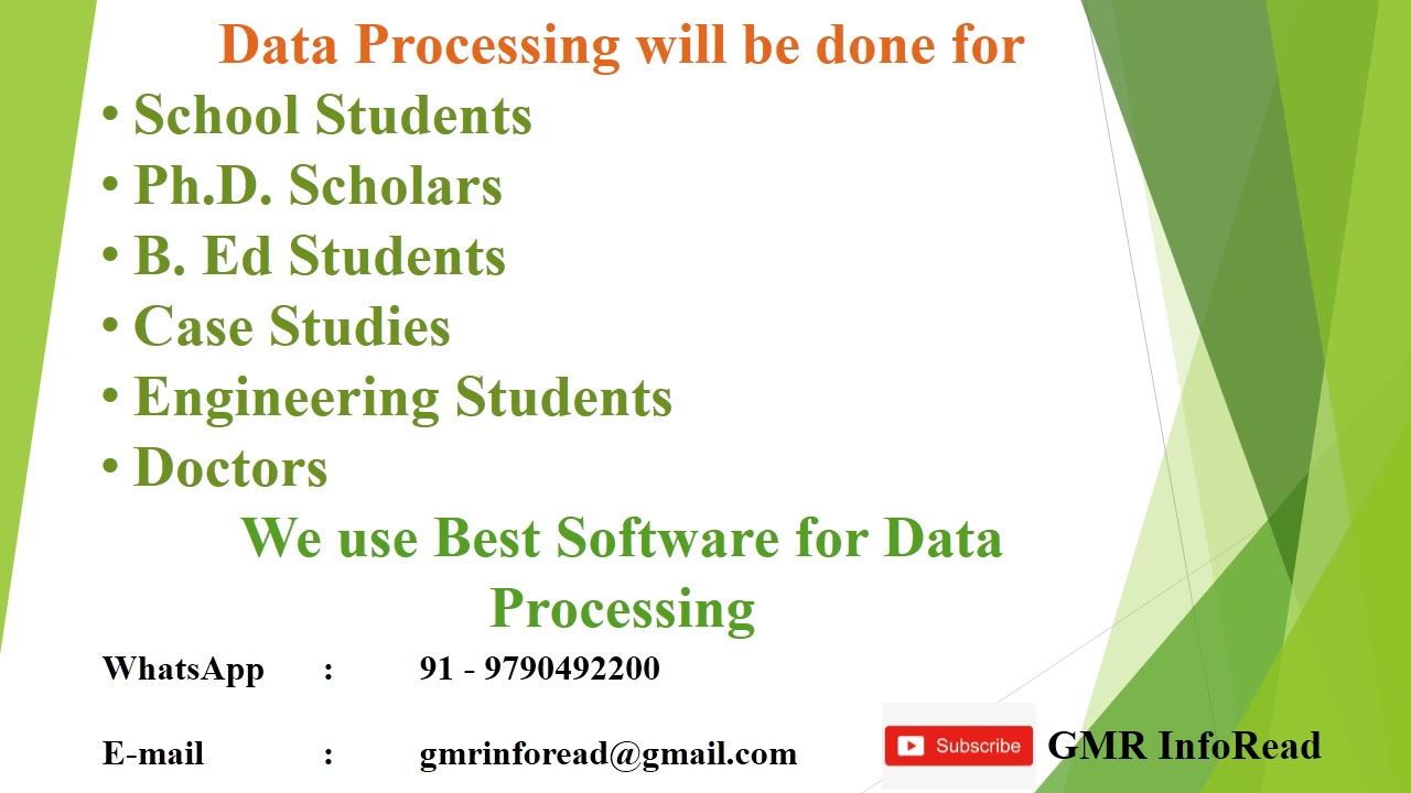 data analysis for phd students