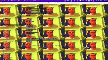 Tidal Cycles x Vital synth | Hydra visualisations