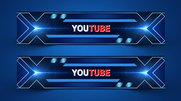 How to Make a YouTube Banner - YouTube Channel Art Photoshop Tutorial