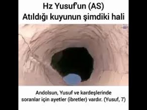 HZ.Yusuf'un atıldığı kuyu