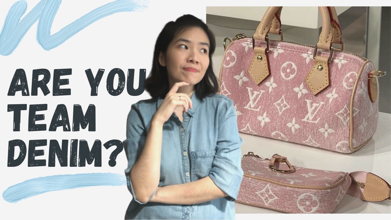 Are you team denim? (LOUIS VUITTON PINK DENIM is coming!!!) 