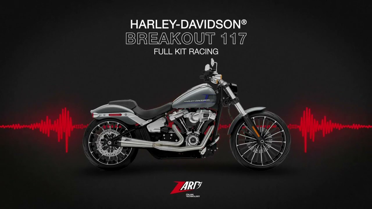 Zard for Harley-Davidson Breakout 117 | Sound Full kit racing