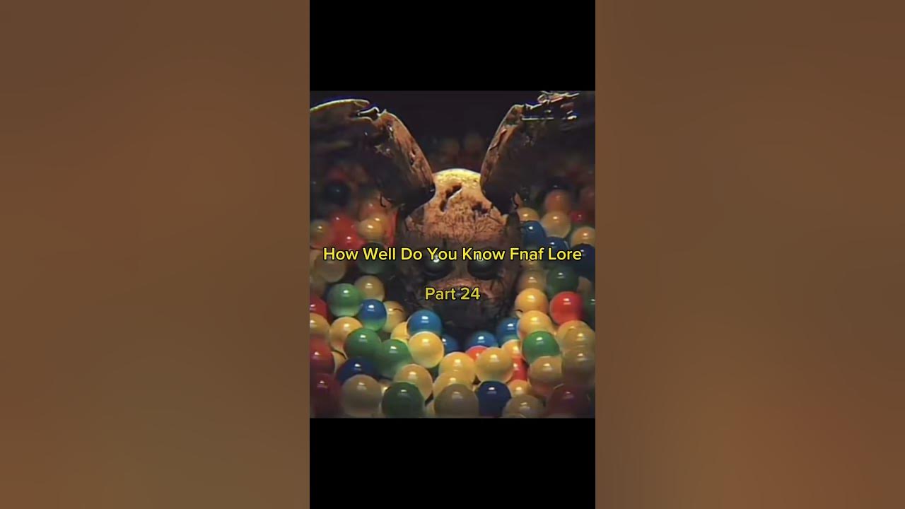 How Well Do You Know Fnaf Lore #viral #edit #fnaf
