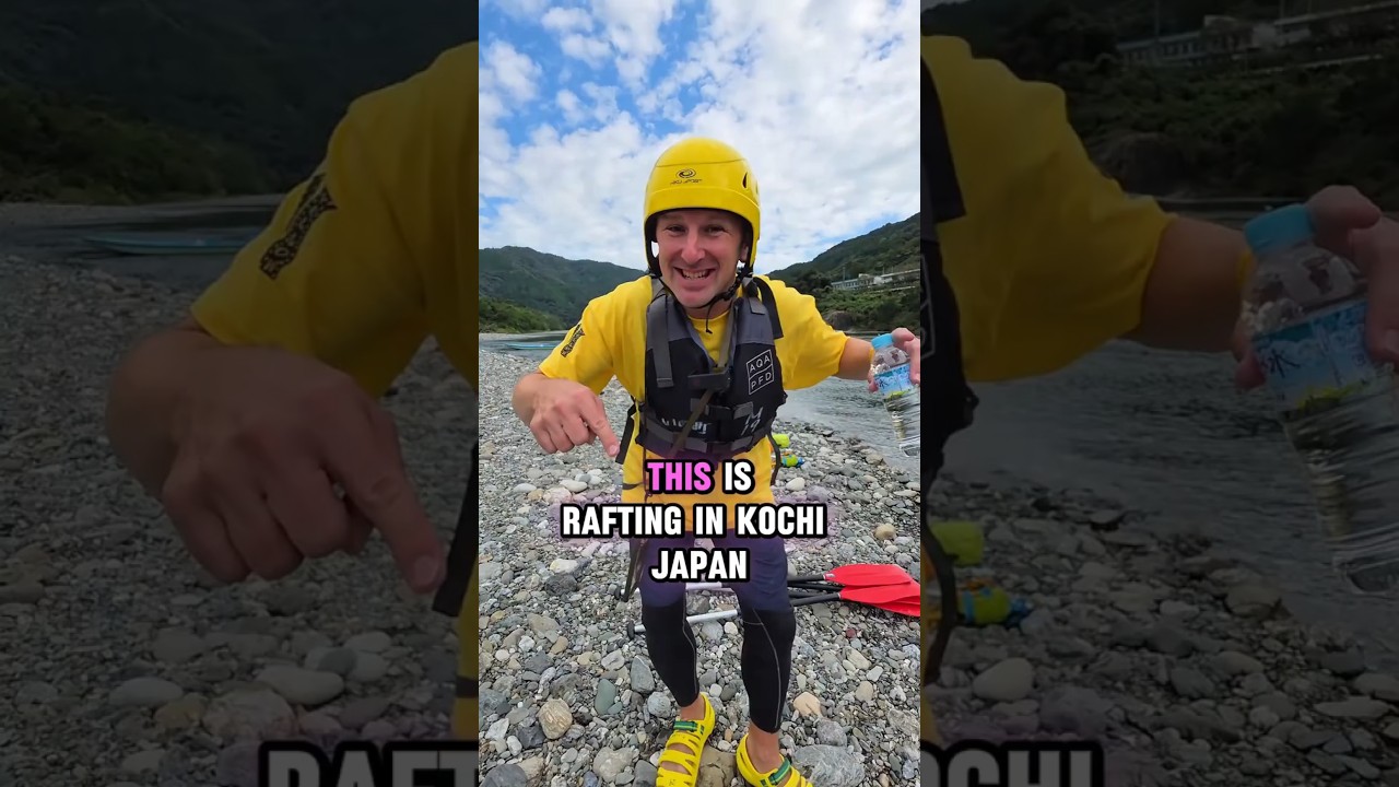 Rafting Challenge in Kochi Japan