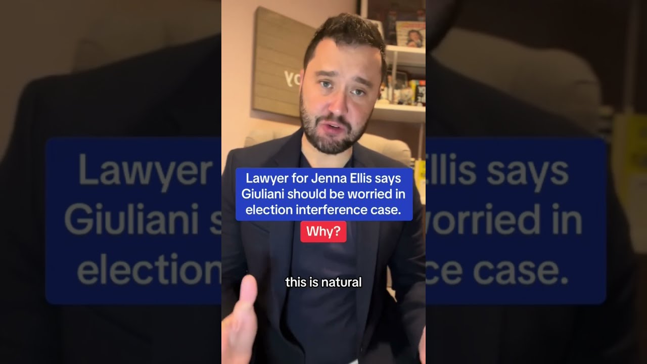 Lawyer For Jenna Ellis Says Giuliani Should Be Worried In Election Interference Case Why 