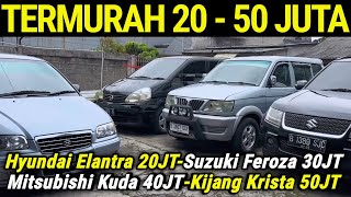 PRABU MOTOR NGAMUK MOBIL MURAH DIBAWAH 30 JUTAAN, DATSUN GO PANCA 50 JUTA, SUZUKI FEROZA 30 JUTA