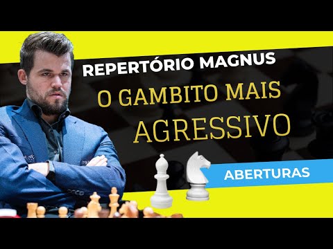 Magnus Carlsen enfrenta o GAMBITO DO REI