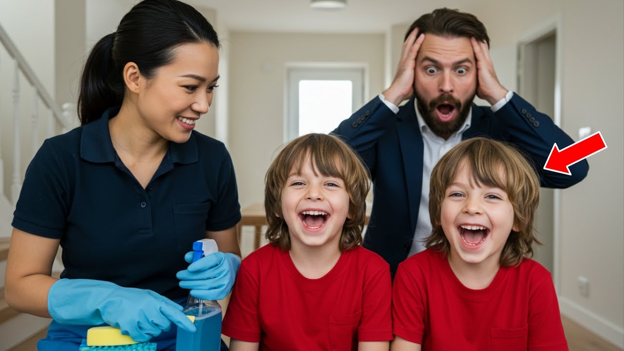 Slijepi blizanci MILIJUNAŠA sve su vidjeli tek kad je NOVA ČISTAČICA učinila nešto NEVJEROJATNO