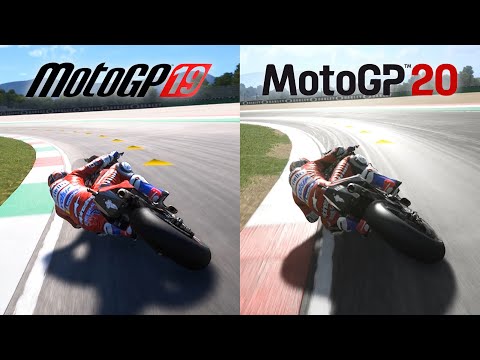 kein Name: MotoGP19 vs MotoGP20 | Direct Comparison