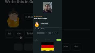 Learning German Duolingo - 4 - 2/5 #german #deutsche #deutschesprache #languagelearning