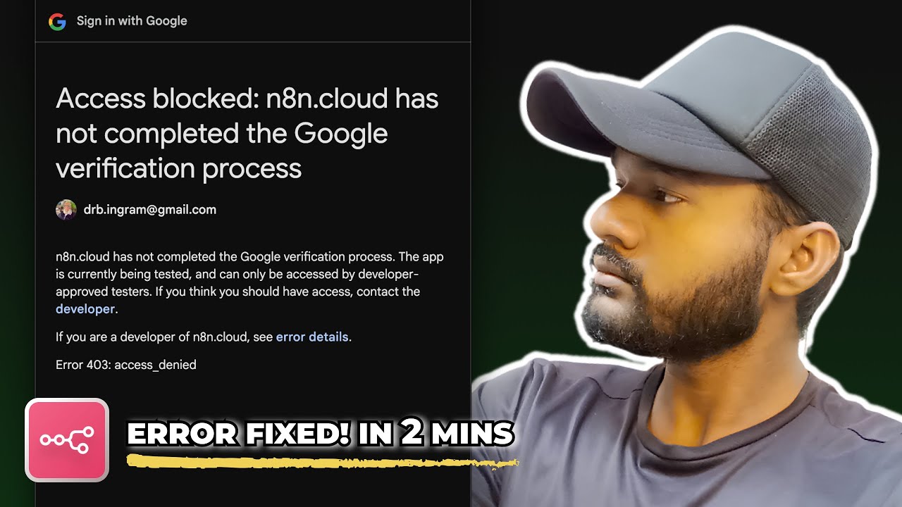 How to Fix n8n 403 Access Denied Error in 2 Minutes (SOLVED)