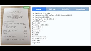 OCR Your Receipts for Free - Read Text and Line Items from Receipts screenshot 5
