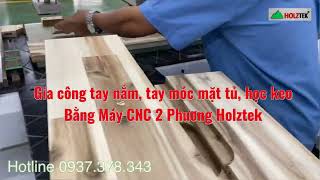 Máy CNC 2 phương HT-3000-S2RA phay tay móc mặt học kéo, tay nắm tủ...