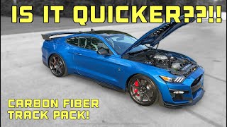 First Ever Carbon Fiber Track Pack 2020 Gt500 Drag Strip Runs