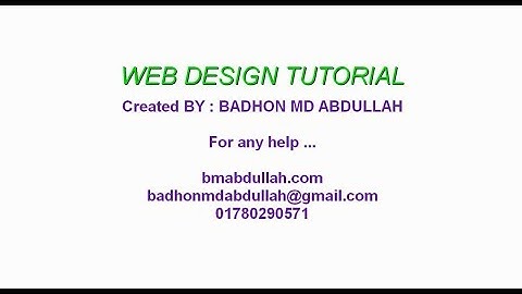 Bangla Web Design Tutorial . Part 1 || HTML STRUCTURE. NOTEPADE. HEADING, Paragraph tag