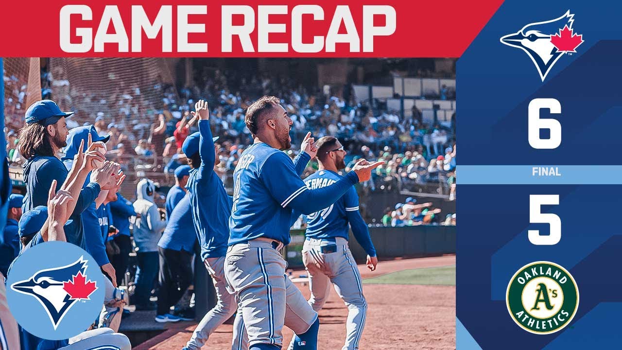 Espinal, Biggio, and Horwitz come through in extras as Blue Jays defeat A's!