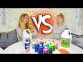 6 Year Old Everleigh VS. Professional Slime Maker!!! Who Can Make The BEST Slime?!