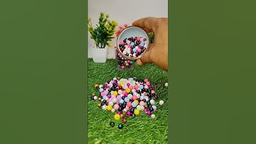 Satisfying Reverse Breads ASMR || Colouring Balls Reverse Video #asmr #satisfying #reverse