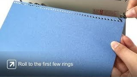 Rayson PD-1503 Coil Binding Machine Using Video