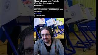 Fight the Backfire with Fire, or Chat Bots
https://www.newscientist.com/article/2507178-ai-can-influence-voters-minds-what-does-that-mean-for-democracy/
Thank you for checking out my video. Tell me what you liked about it and what you didnt like. Dont just put a poop emoji in the comments, thats silly. There are more roleplaying and general gaming videos here. Go check them out too. And subscribe and tap the notification to know when Im live.
Please help me reach 1,000 subscribers.
Follow me on BlueSky: https://bsky.app/SabreRunner
Join my Friendly Local Gaming Server: https://eran.geek.co.il/discord
And you can find all my links here: https://eran.geek.co.il/links
I would appreciate any help you wish to give. The best would be if you buy one of my thing or support here but a donation is also great: https://ko-fi.com/sabrerunner
#SabreRunner #GamesYouMightBeMissing #Steam Fight the Backfire with Fire, or Chat Bots