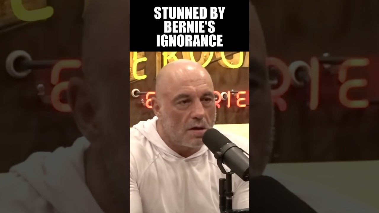 Bernie Sanders Is Caught Off Guard When Joe Rogan Corrects His Facts
