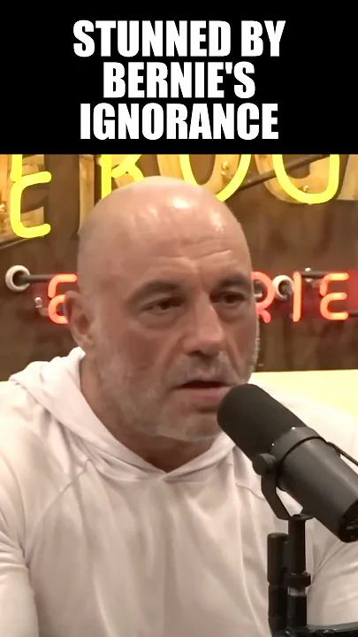 Bernie Sanders Is Caught Off Guard When Joe Rogan Corrects His Facts