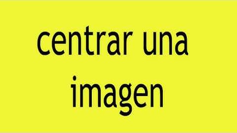 centrar imagen en un div