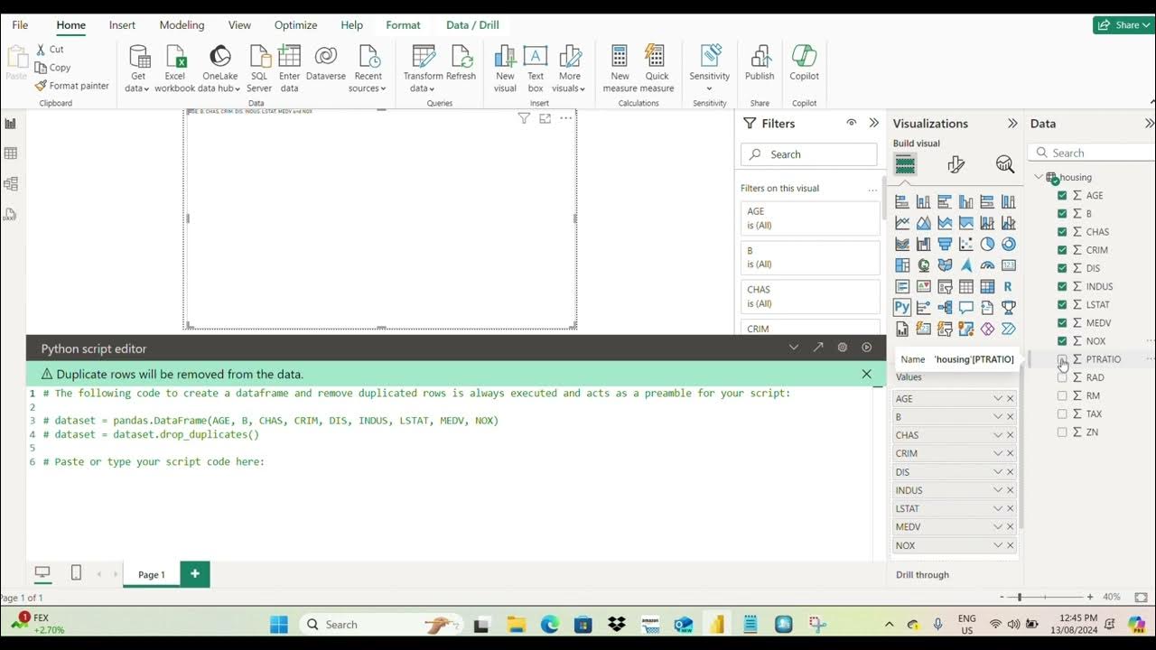 How to create Beautiful Python Visuals in Power Bi Desktop - YouTube